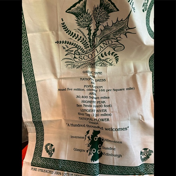 5 new crisp linen tea towels - Picture 3 of 5